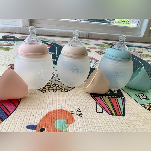 NEW Elhee silicone bottle 330 ml - Made in France - Picture 2 of 2